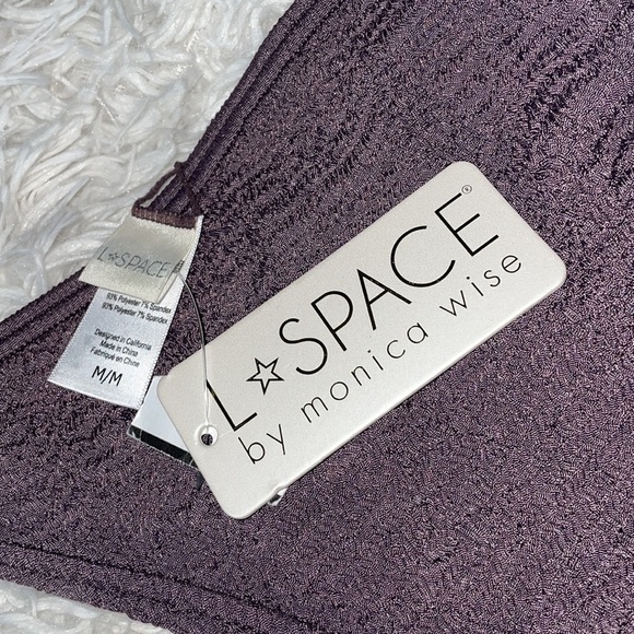 L* Space Lily Pucker Up String Bikini Bottom - Picture 5 of 5